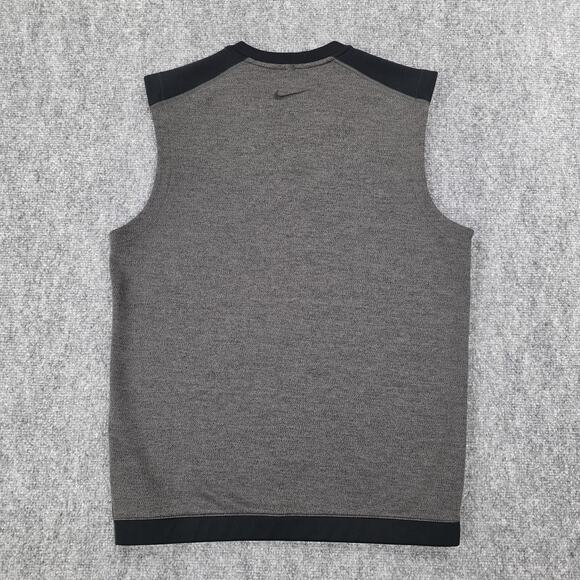 Nike Golf Vest Men Small Grey Tour Performance Dri-FIT Sleeveless Pullover Shirt - Picture 3 of 10